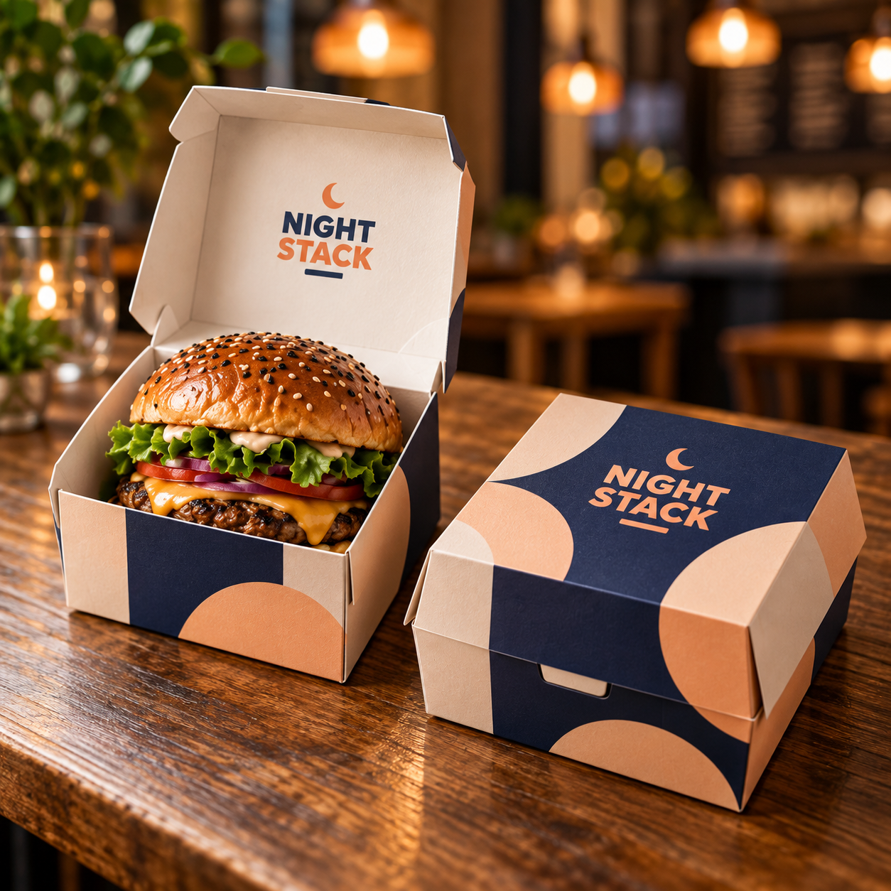 Burger boxes