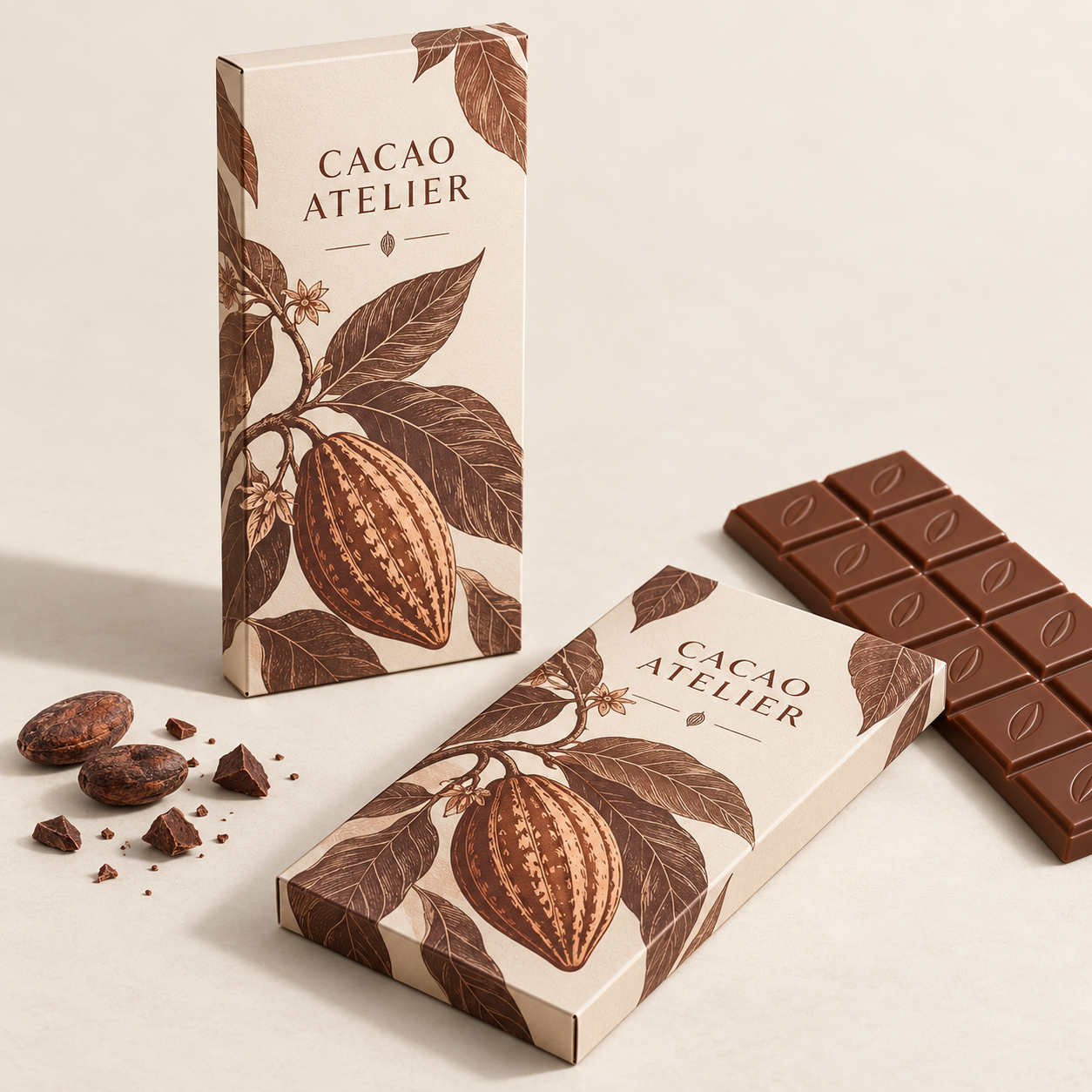 Chocolate bar boxes