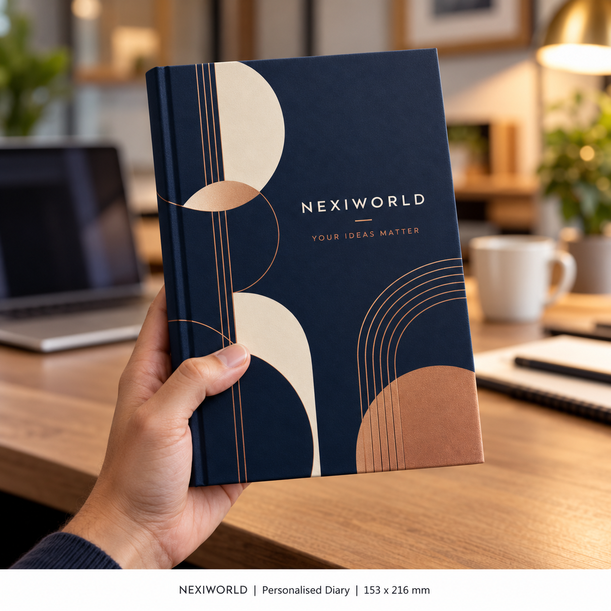Personalized hard bound diaries