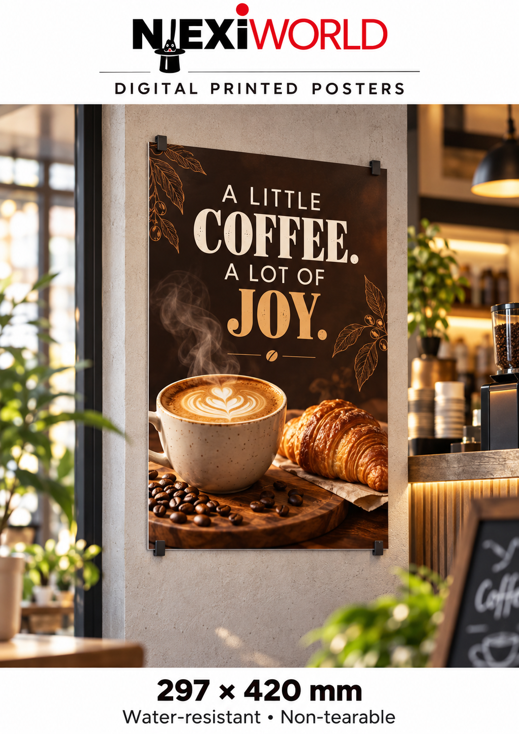 Promotional marketing paper Digital poster