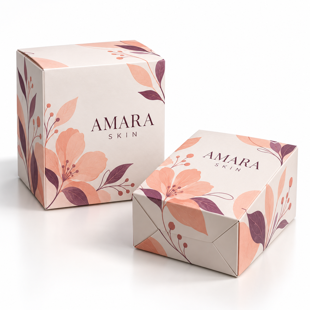 Reverse side Tuck box